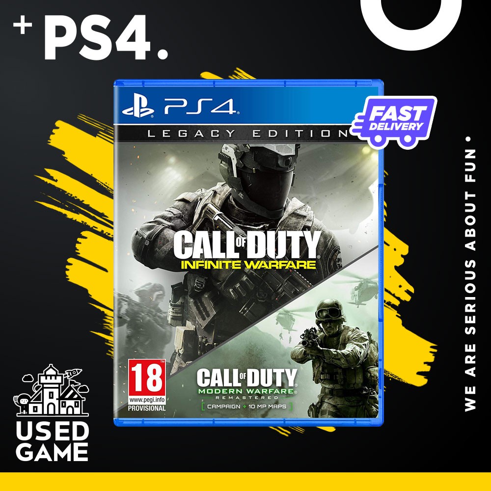 Ps4 Call Of Duty Infinite Warfare Modern Warfare Remastered R2 Shopee Malaysia