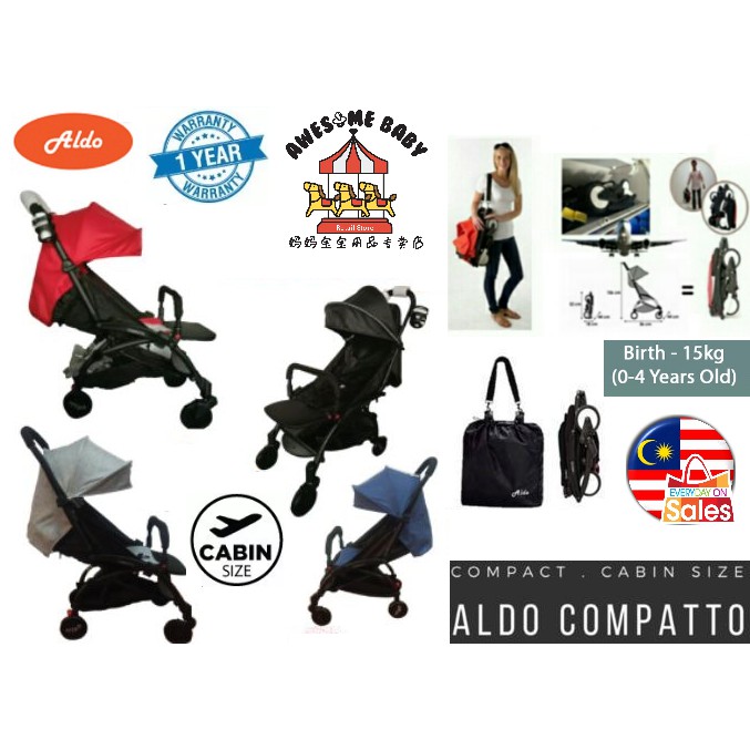 aldo compatto stroller review