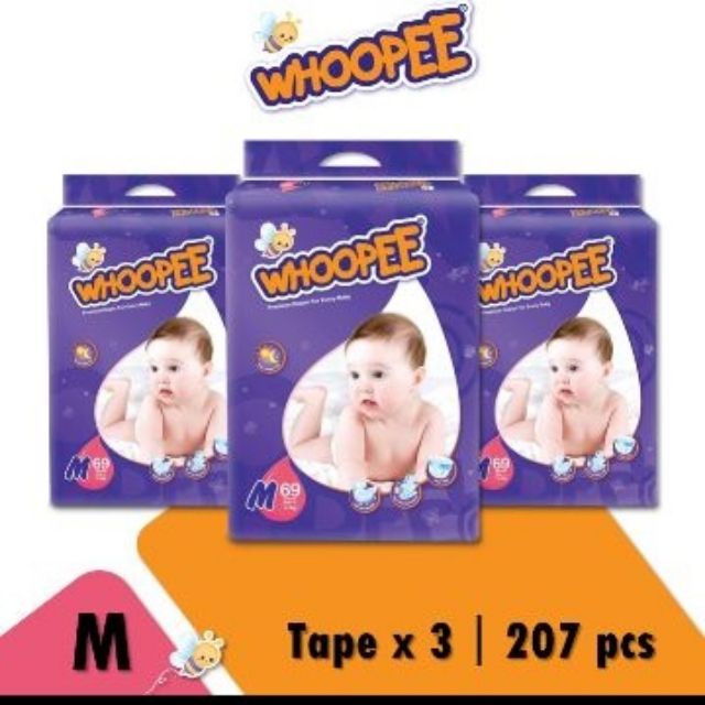 Whoopee Baby Diaper Tape / pants M/L Shopee Malaysia