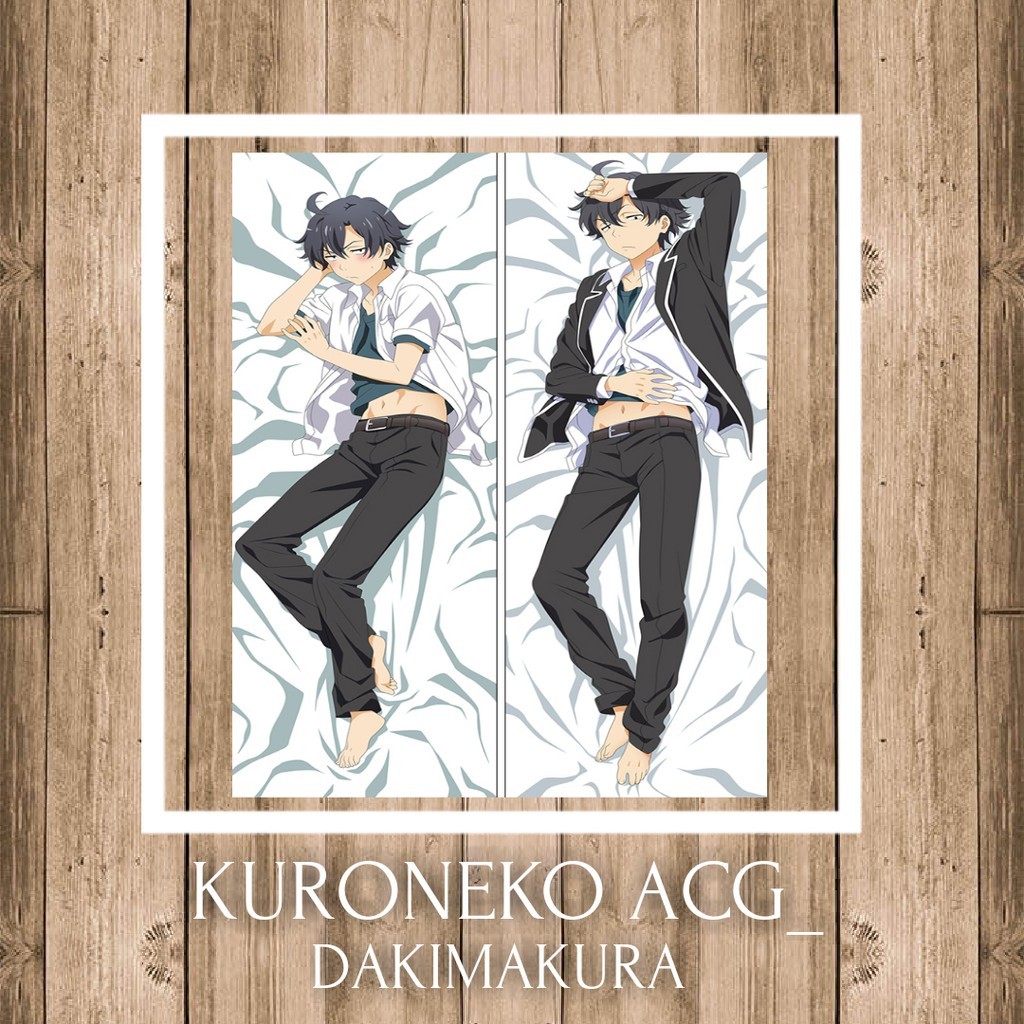 My Youth Romantic Comedy Is Wrong As I Expected Hikigaya Hachiman Anime Dakimakura Shopee Malaysia