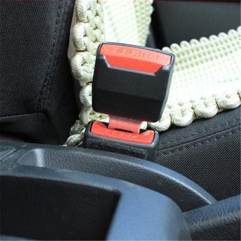 2pcs Universal Car Safety Seat Belt Seatbelt Clip Extender Extention Buckle Black Ee Malaysia - Child Car Seat Buckle Alarm