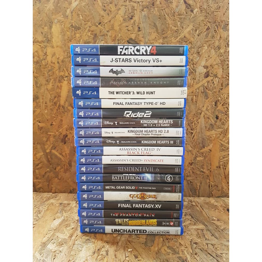 ps4 games collection