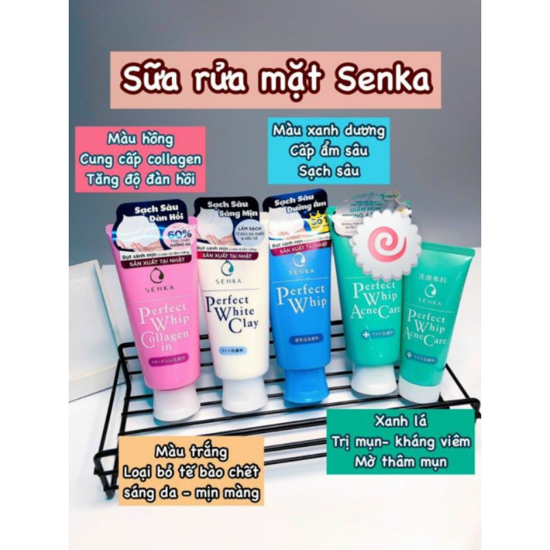 (50g / 1 Tube) Senka Perfect Whip Cleanser | Shopee Malaysia