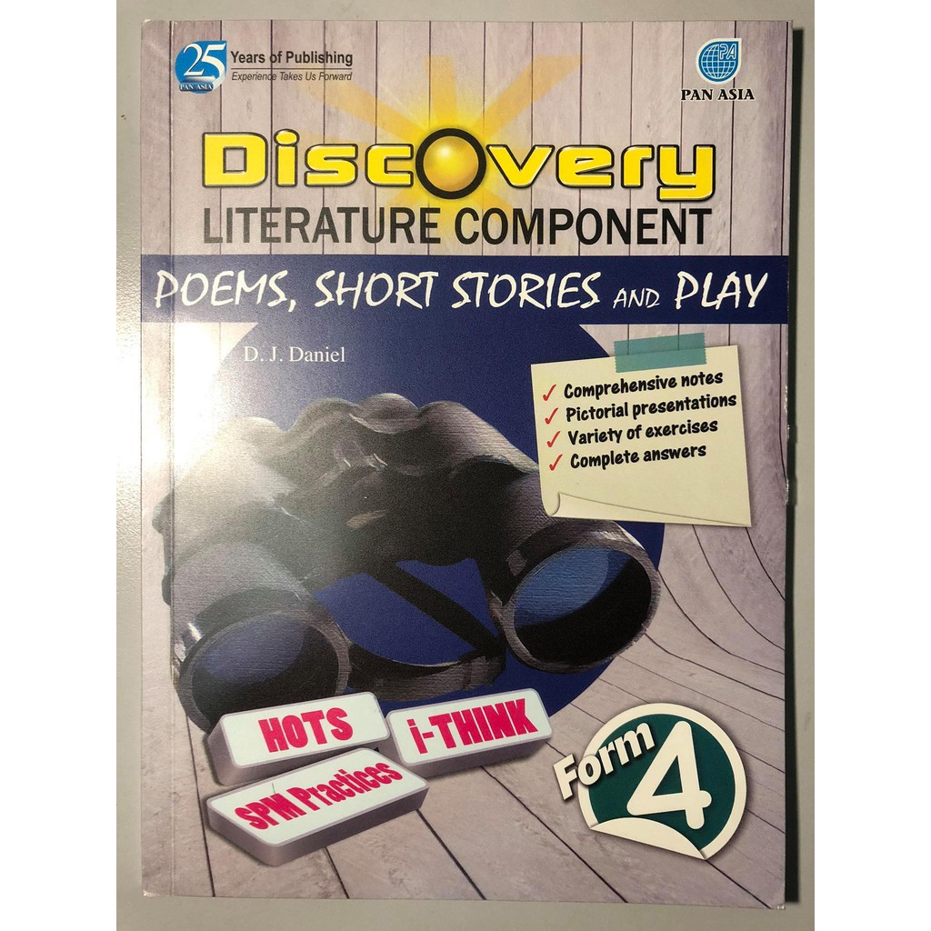 SPM ENGLISH FORM 4 LITERATURE-Poems,Short Stories and Play ...