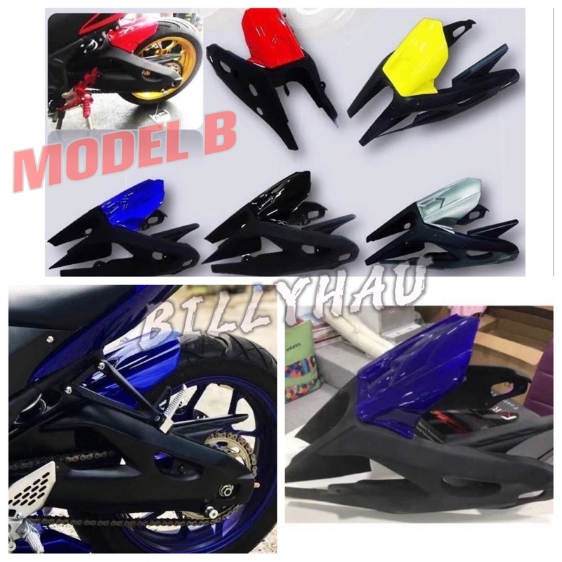 R25 V1 V2 / MT25 Mt-25 HUGGER REAR FIBRE - YAMAHA MT-25 R1M DESIGN ...