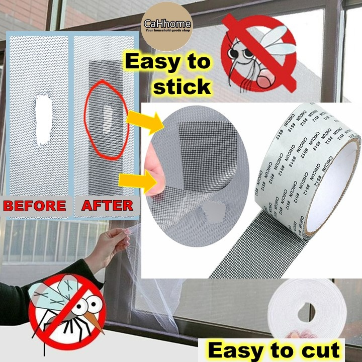 Adhesive Tape Mosquito Net Window Mesh Sided Tape Velcro Tape