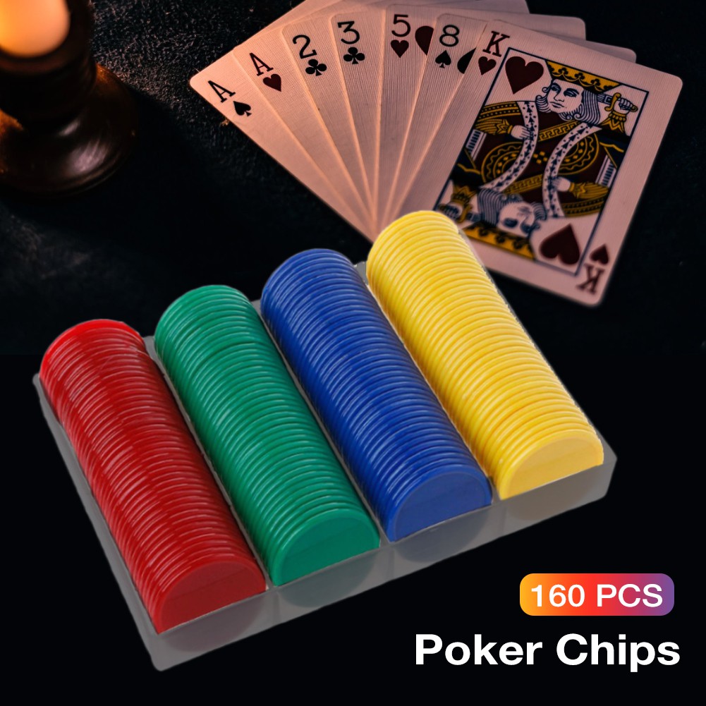 CNE Plastic Poker Chips No Digital Denomination Chip Game ...