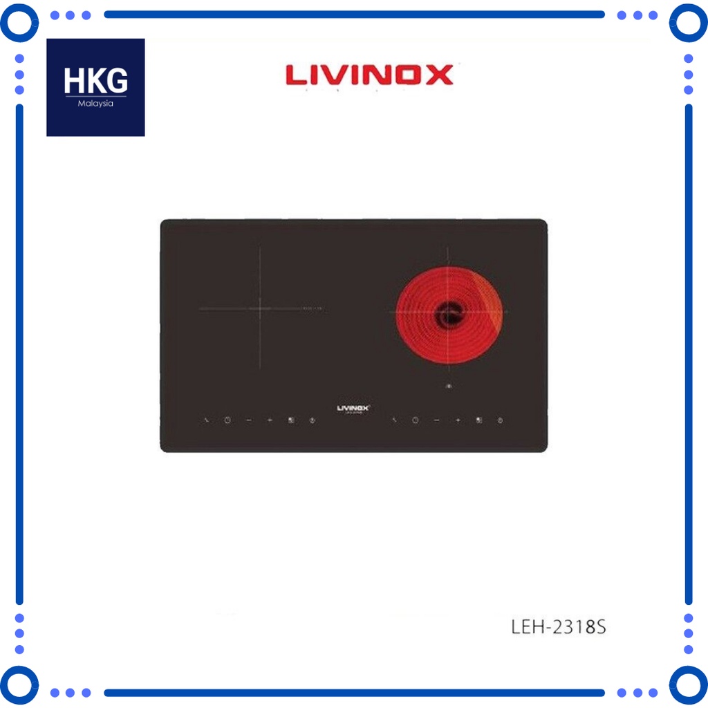 (LIVINOX) LEH2318S Electric Cooker Electric Hob Shopee Malaysia