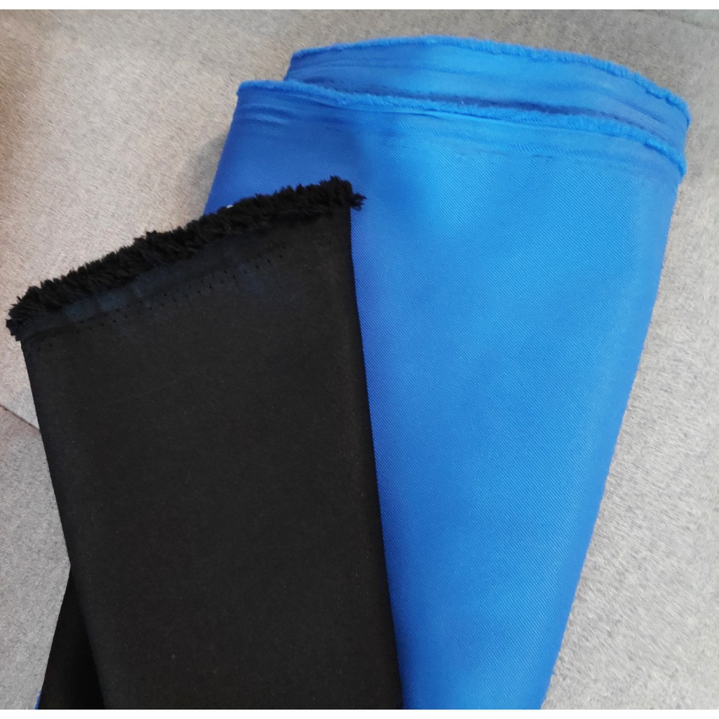 Blue Uniform Sister Nurse 100% Polyester Gabardine Fabric 58”/Kain Biru Uniform Ketua Jururawat (Sister Nurse) Bidang58"