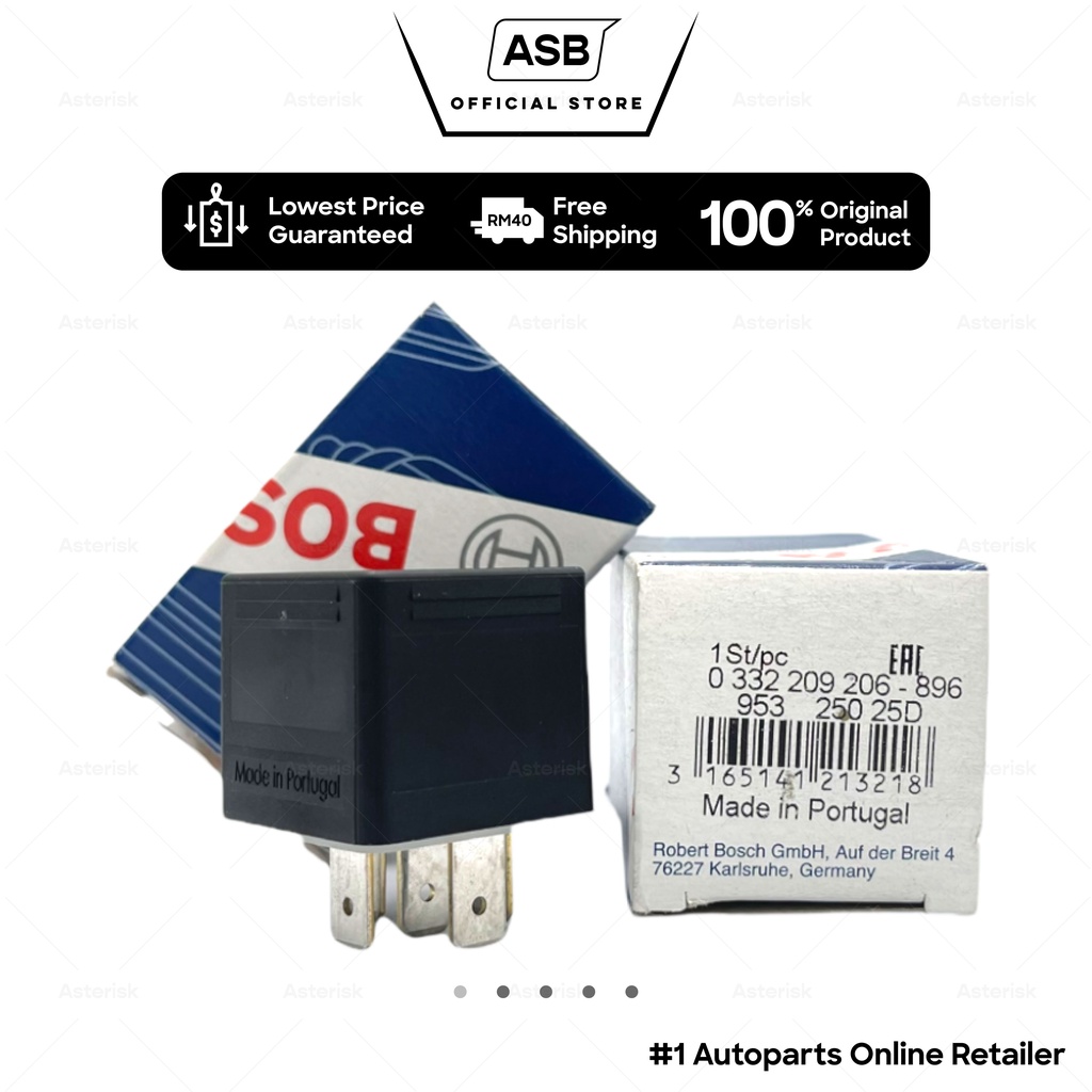 Relay 5 pin Bosch Relay Horn Relay Headlamp Relay 24V 87A Aircond Relay