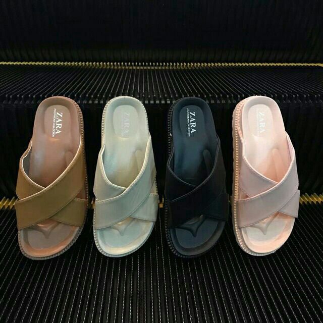  sandal  zara  wanita  Shopee Malaysia