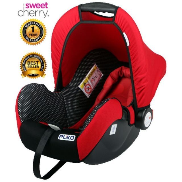 sweet cherry pliko car seat