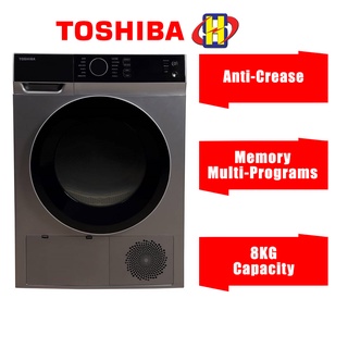 Image of Toshiba Dryer (8KG) Anti-Crease Multi-Programs Condenser Dryer TD-K90MEM(SK)