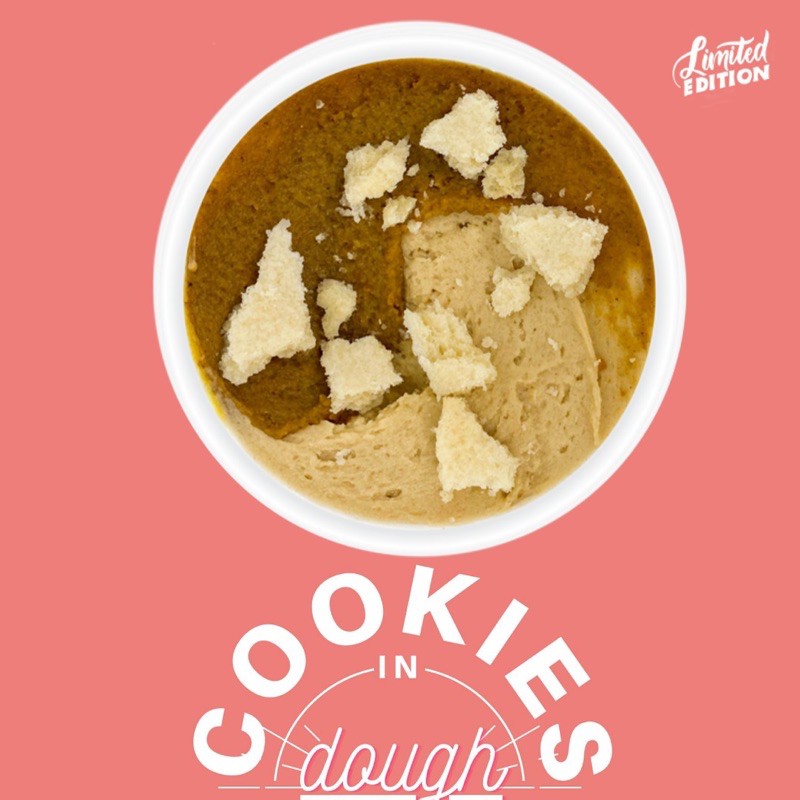 Buy Edible Salted Caramel Blondie Cookie Dough Cookiesindough Seetracker Malaysia
