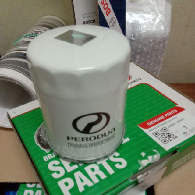 Perodua Genuine Oil Filter 15601-00R01-000  Shopee Malaysia