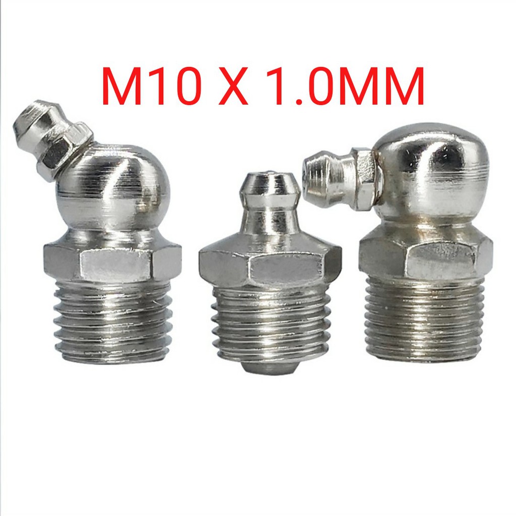 ( 2 PCS ) M10 x 1.0 HIGH QUALITY Grease Fitting , Grease Nipple