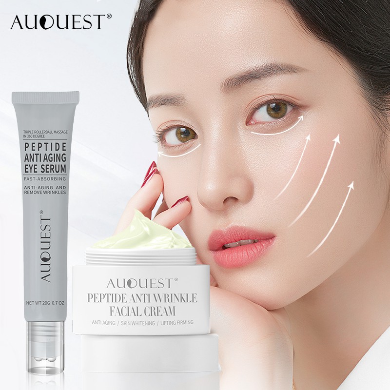 Auquest Anti Wrinkle Peptide Cream Natural Young Skin Lifting Shopee Malaysia