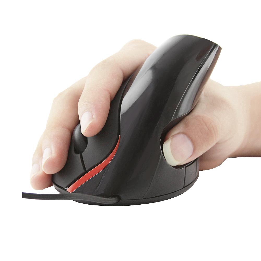 [Ready Stock] Ergonomic Wired Mouse USB Vertical Mouse Upright Grip