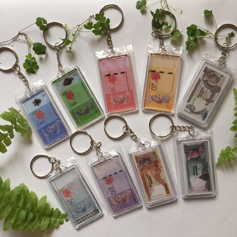 Malaysia currency key chain door gift souvenir