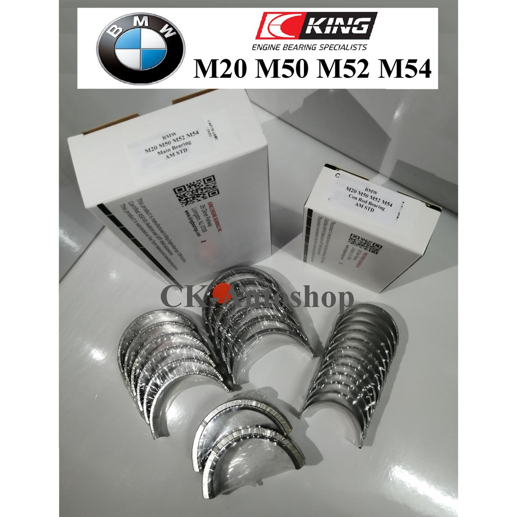 KING Bearing BMW size STD 0.25 0.5 0.75 1.0 for M20 M50 M52 M54 in E39
