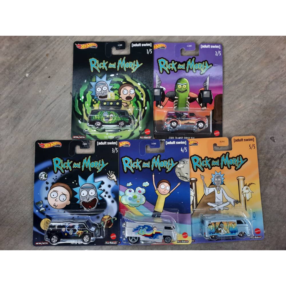 Silver Buffalo Set 4 Mini Bicchieri In Plastica Rick And Morty - Bicchierini Per Whisky E Liquori, Regalo Ufficiale - 3