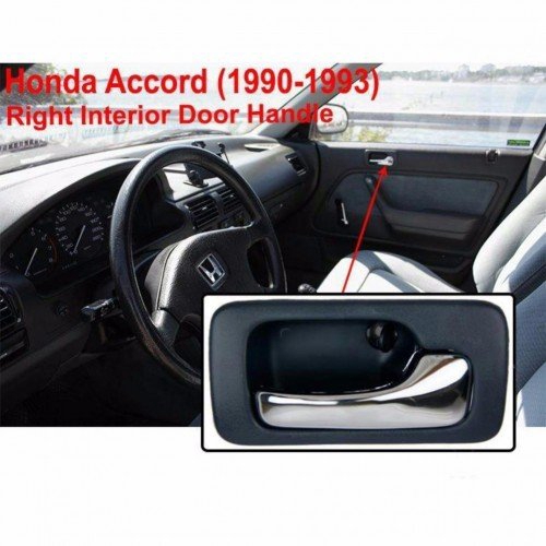 Right Front Interior Door Handle For Honda Accord 1990 1993