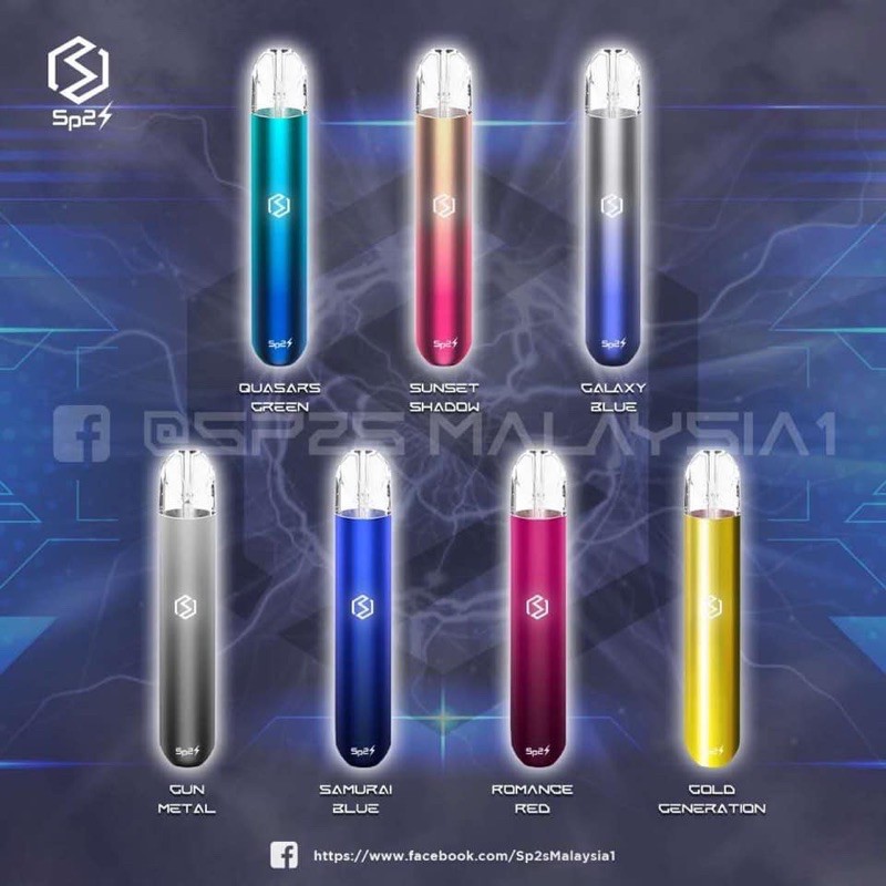 Sp2s New Generation Sringtime Vape Pod Kit Crystal Pod With Blitz Light Starter Kit Sp2 透明烟弹 Shopee Malaysia