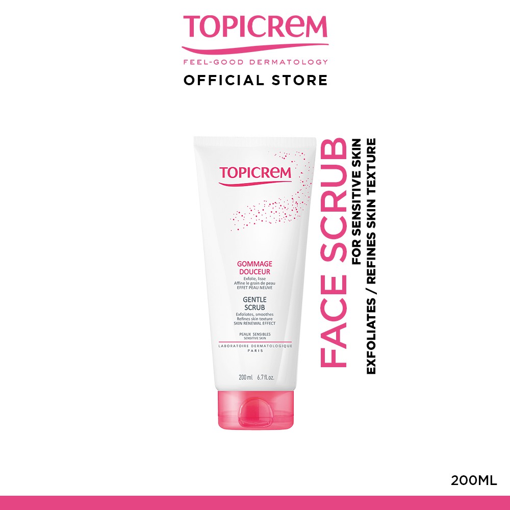 Topicrem Gentle Scrub Face & Body (200ml) Shopee Malaysia