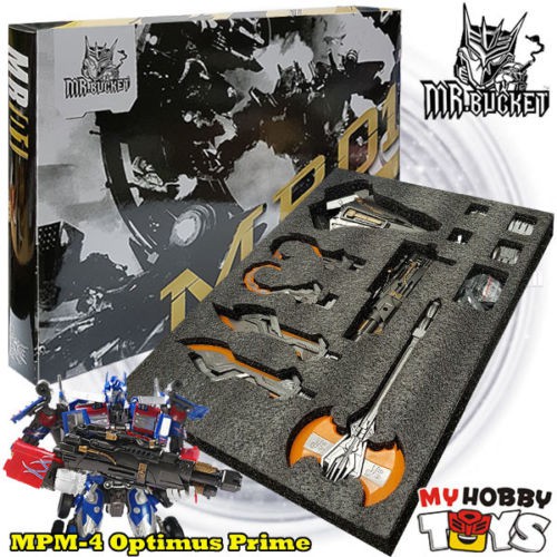 Action Figures Mr.Bucket MR01B Upgrade Kit For Robot Figure Optimus