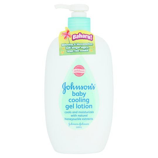 johnson baby gel lotion
