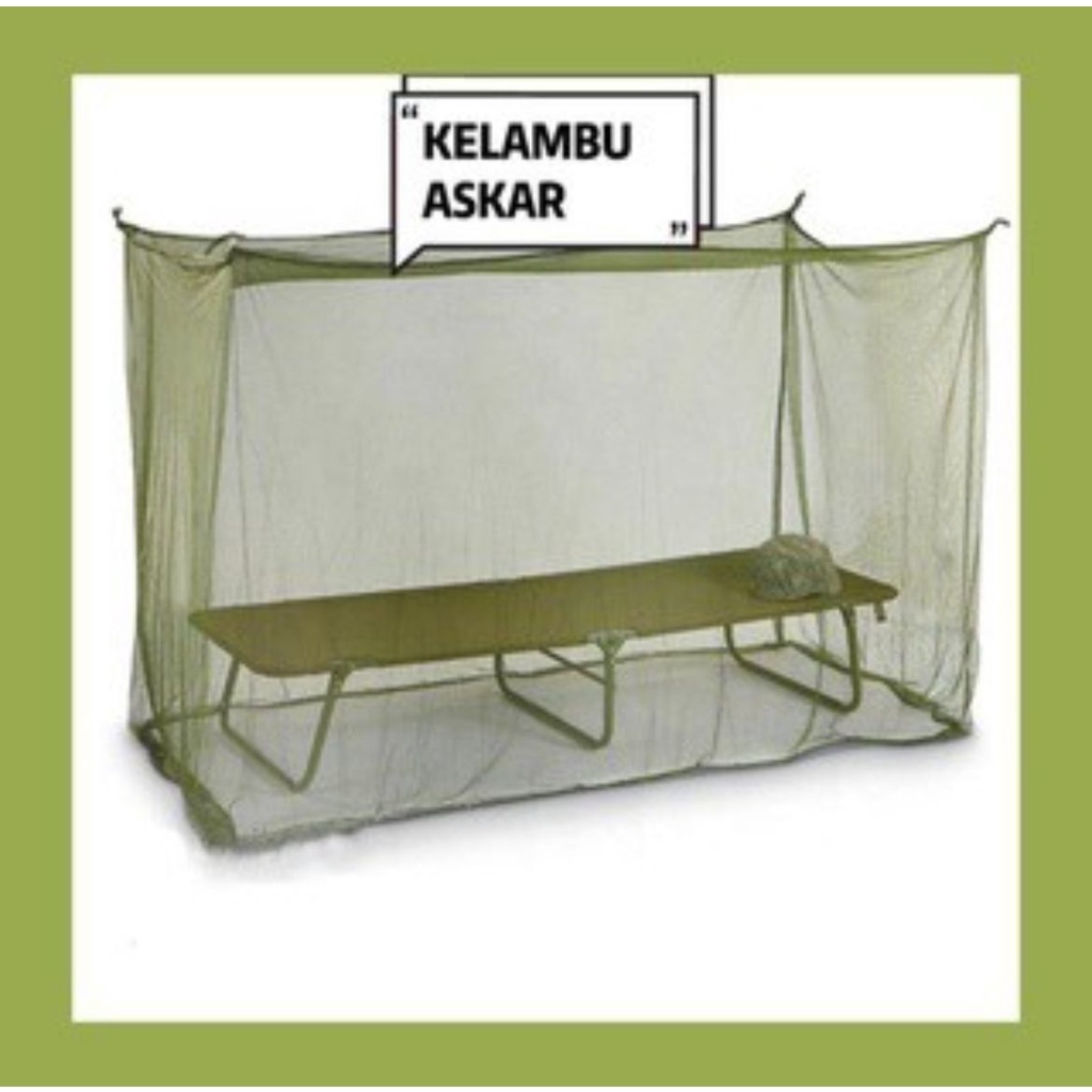 Mosquito Net @Kelambu Askar for Bed Canopy, Tent, Camping Screen House ...