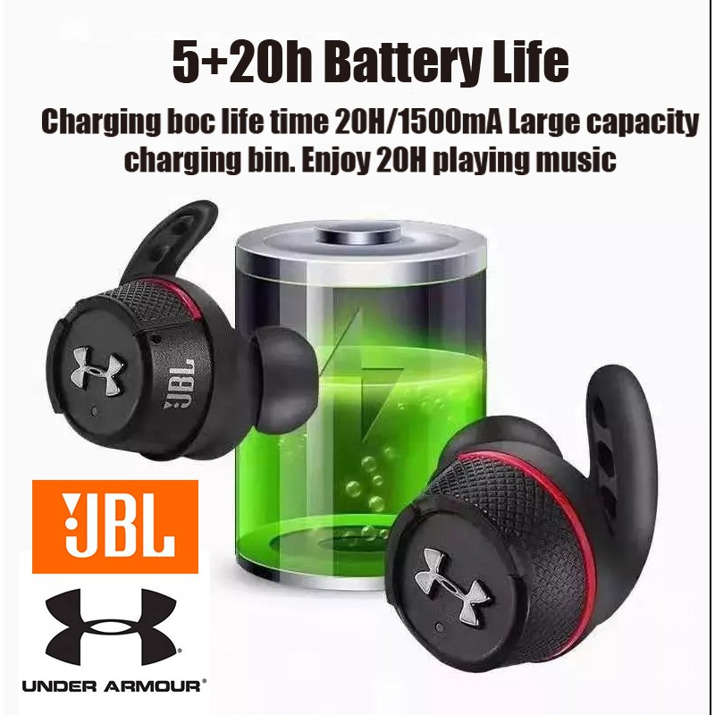 jbl under armour true wireless flash left earbud not charging