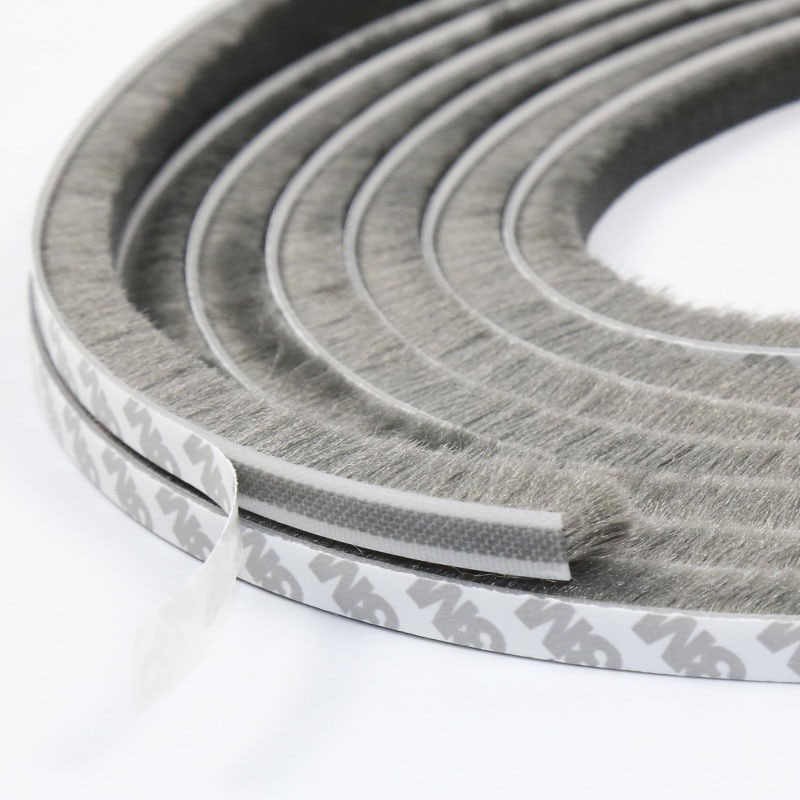 High Quality 3M Self Adhesive Door Brush Strip Window Seal Film Weather