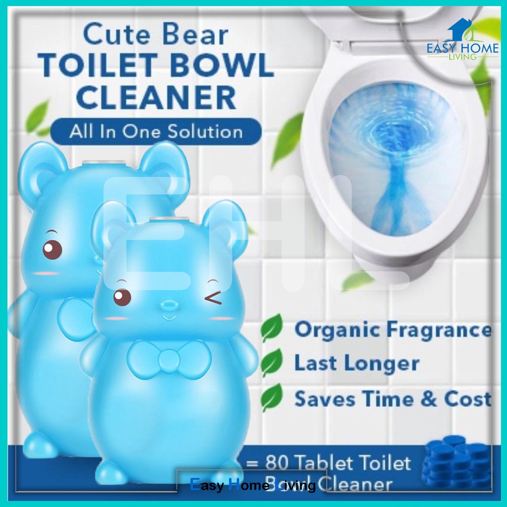 EHL Cutty Blue Bear Foam Toilet Bowl Cleaner | Shopee Malaysia