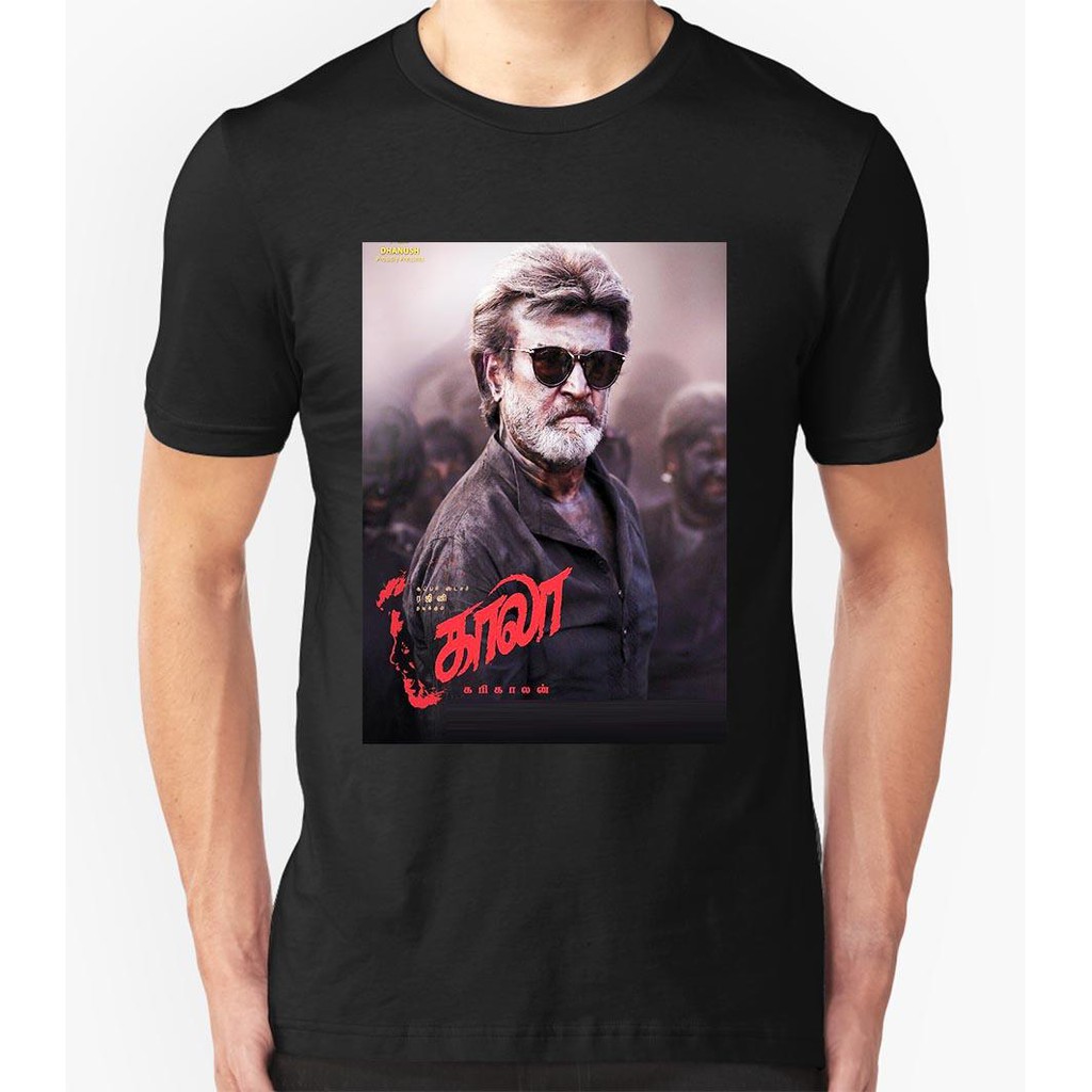 Kaala Malaysia Tamil Movie Kaala Super Star Rajini Kaala 100 Cotton Men S T Shirt Birthday Gift Shopee Malaysia