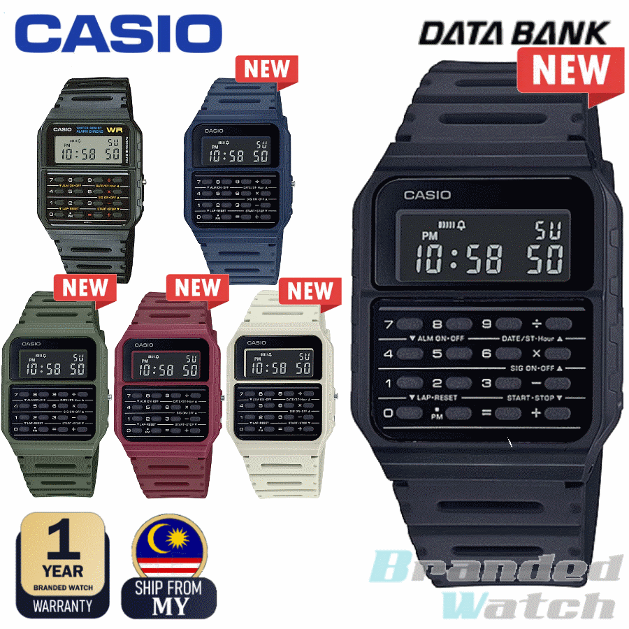 vintage casio watch calculator