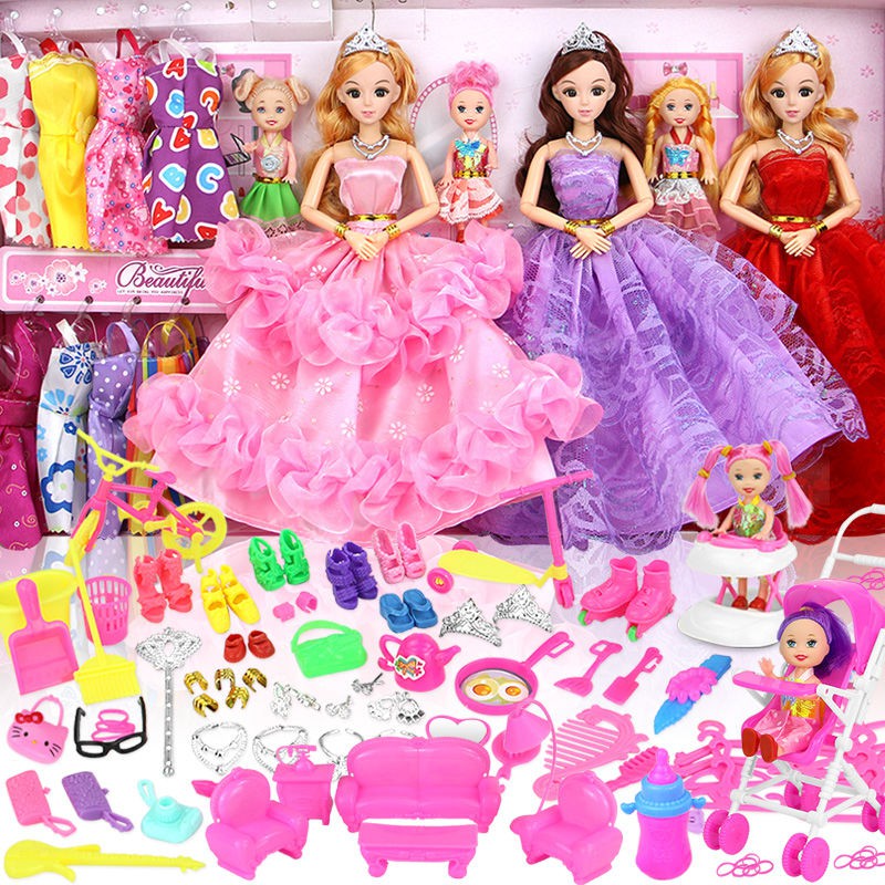 barbie dress at home