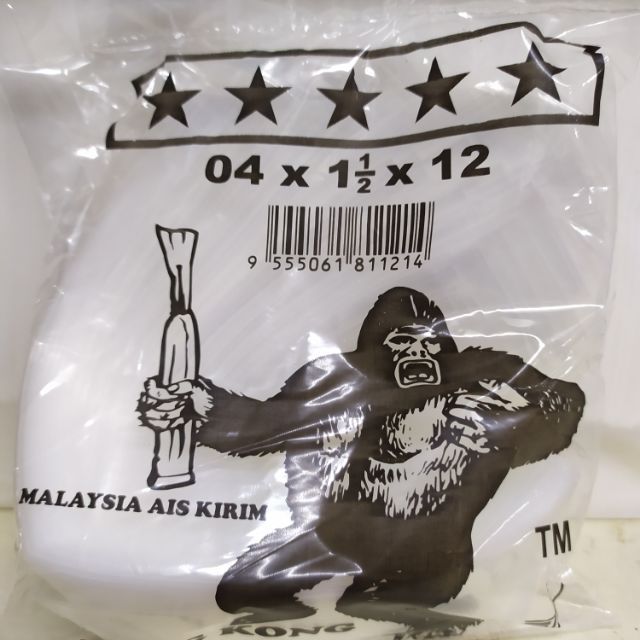 King Kong Ice Cream Plastic bag Shopee Malaysia