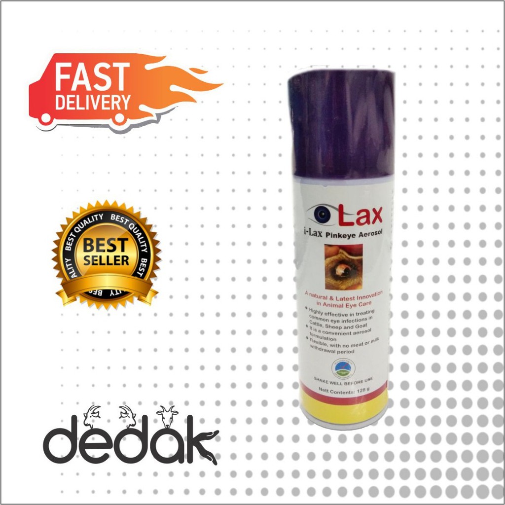 Best Buy Ubat Sakit Mata Haiwan I Lax Pinkeye Aerosol 128g Sabah Sarawak Please Contact Us Shopee Malaysia