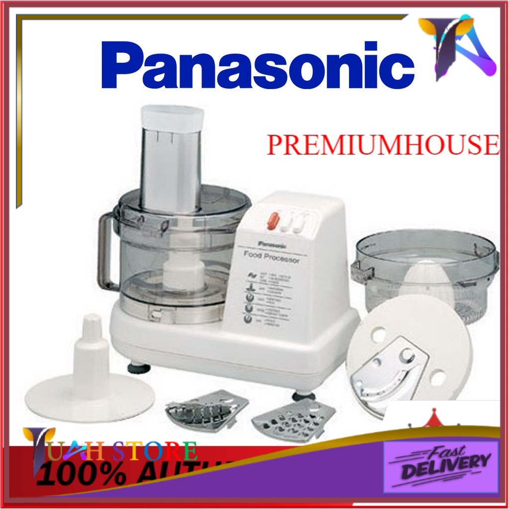 Panasonic Food Processor MK-5087M (250W) 1.2L Leak Proof Bowl