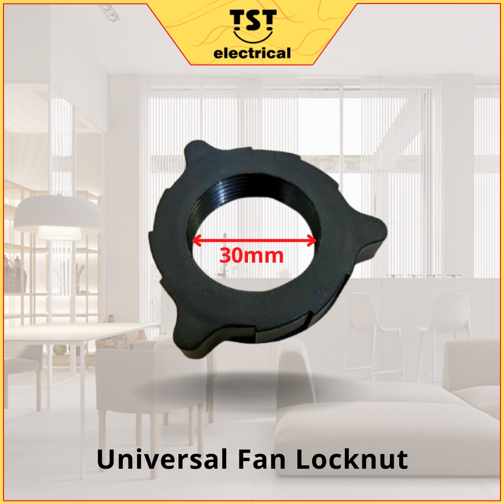 Universal Fan Locknut Multi Fan Locknut 30mm Parts Shopee Malaysia