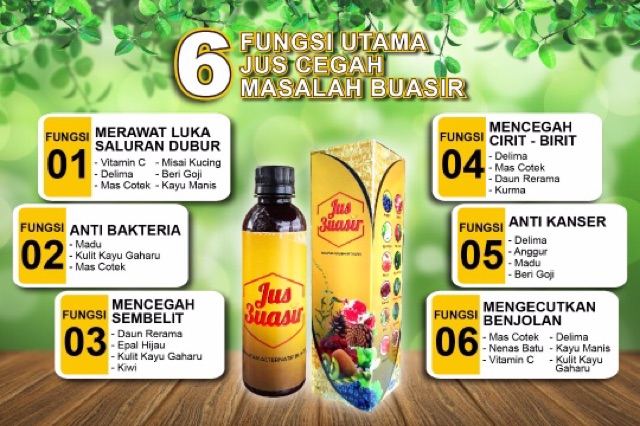 JUS BUASIR ORIGINAL PRODUCT  Shopee Malaysia