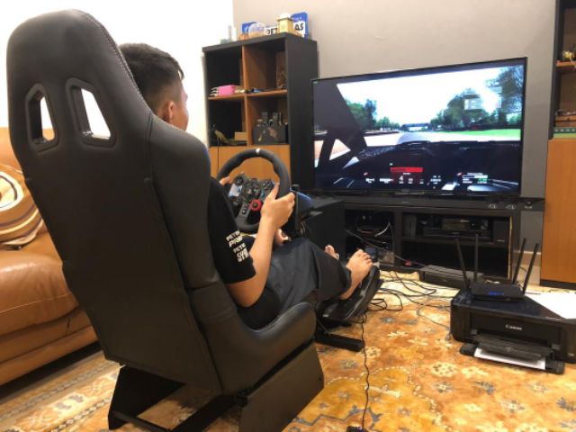 Ready Stock Simulator Racing Game Rig Seat Shopee Malaysia