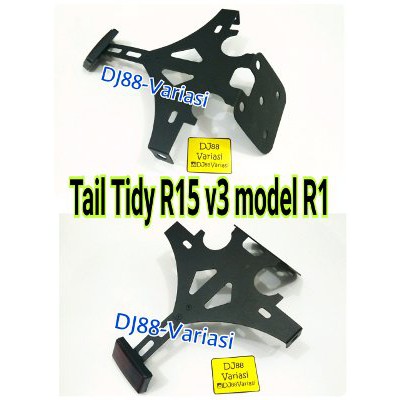 r15 v3 back number plate holder original