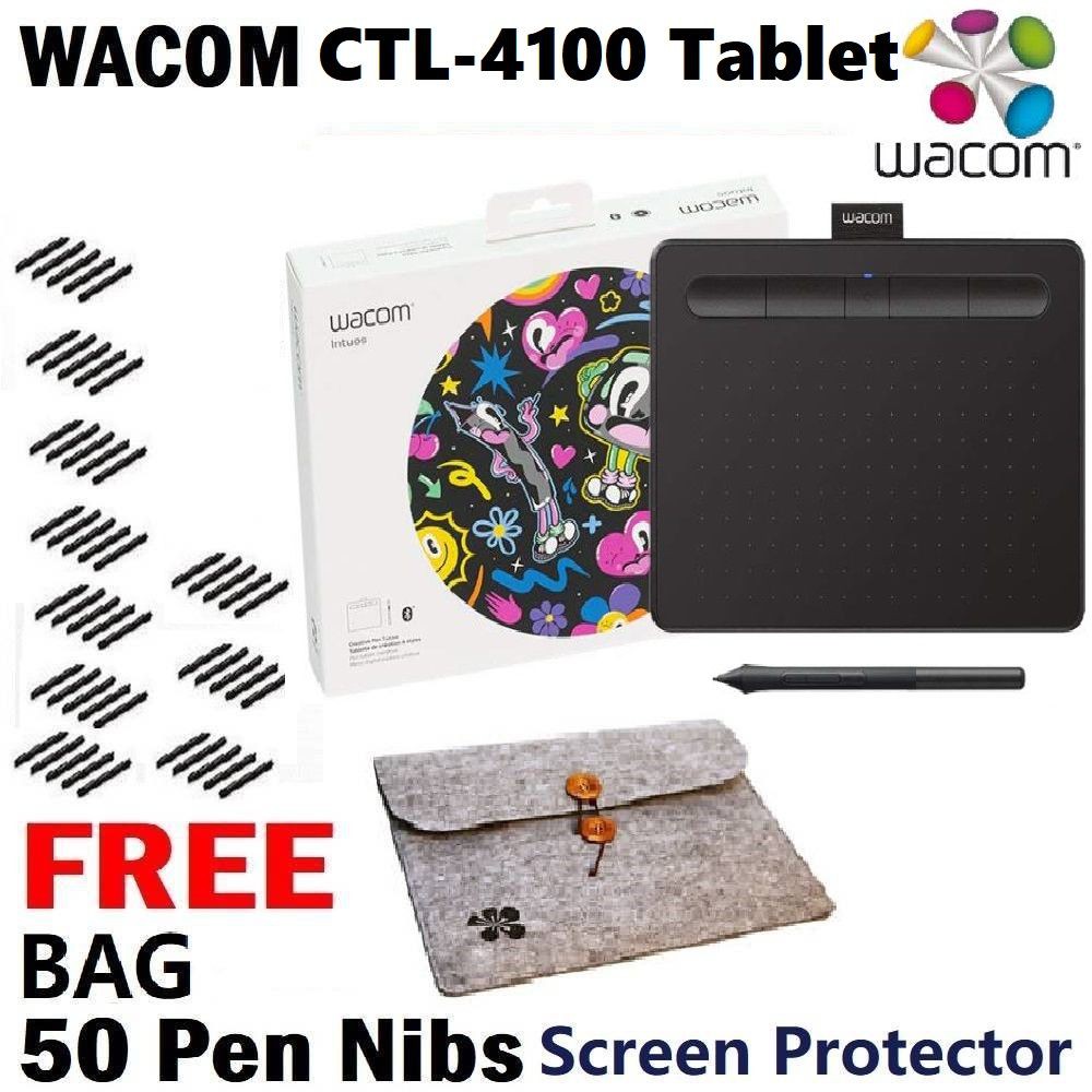 Wacom Intous S CTL-4100/K0-CX Creative Pen Drawing Tablet ...