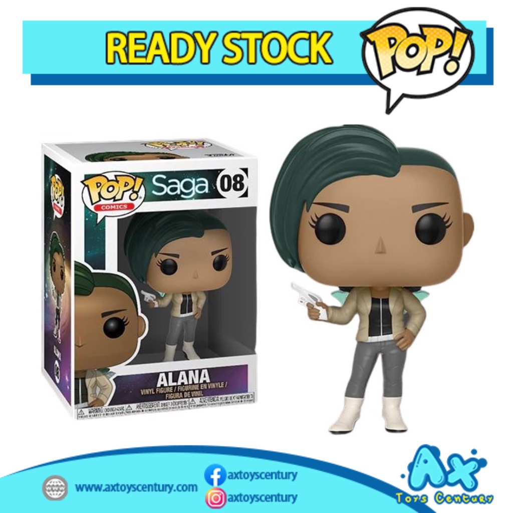 Funko Pop! Comics: Saga - Alana #08 100% Genuine