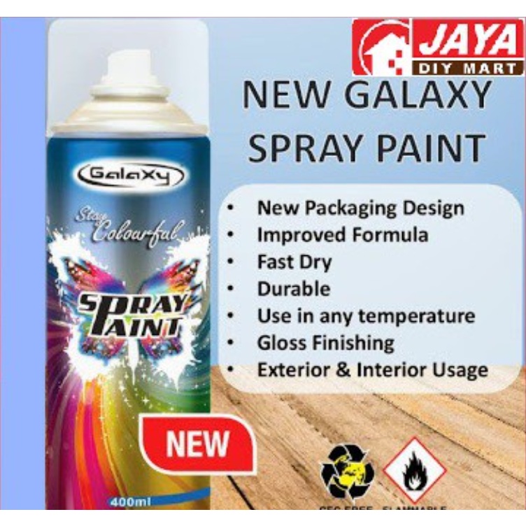 (READY STOCK) GALAXY SPRAY PAINT 400ML GALAXY SPRAY PAINT 400ML