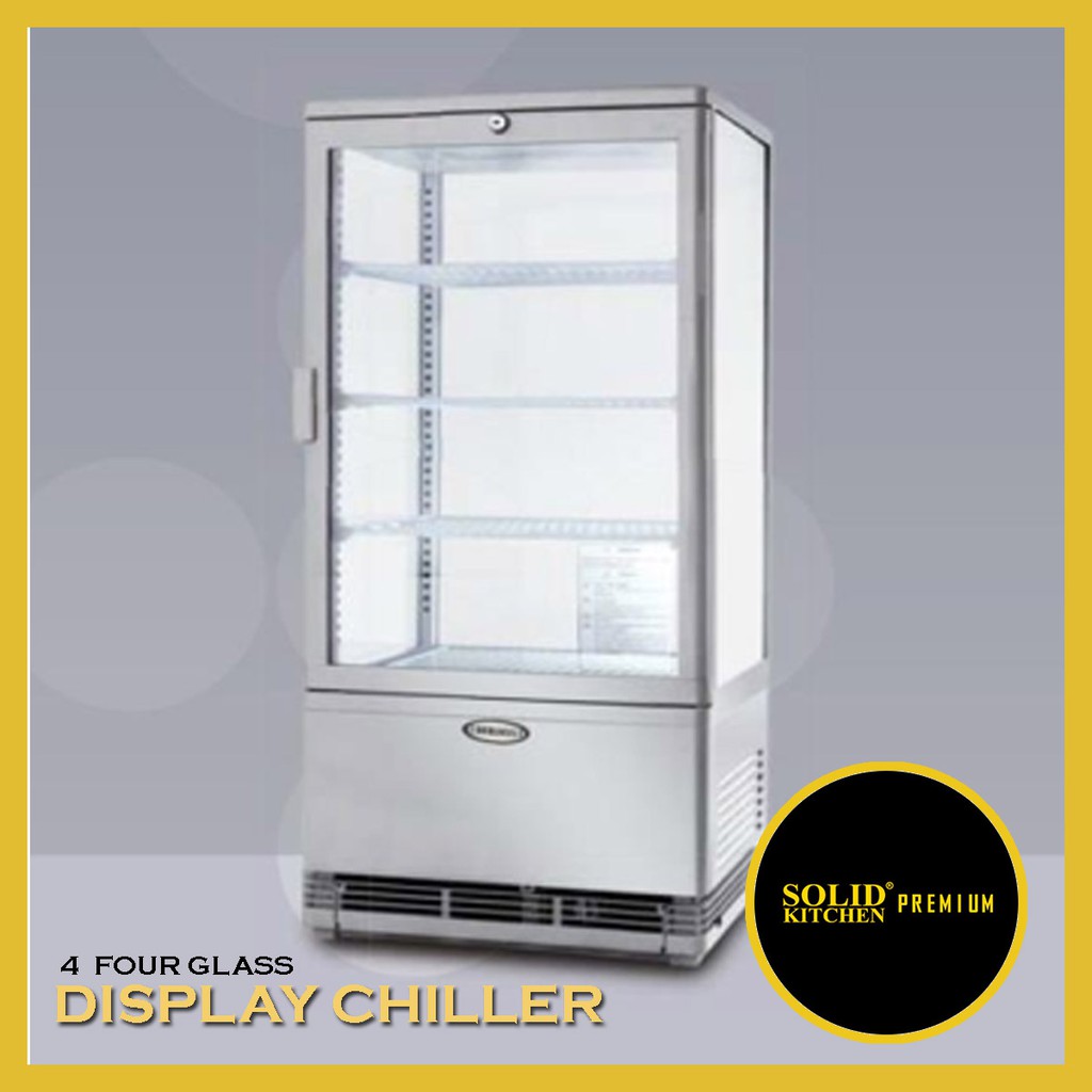 Commerical Refrigerator 4 Glass Display Chiller Shopee Malaysia