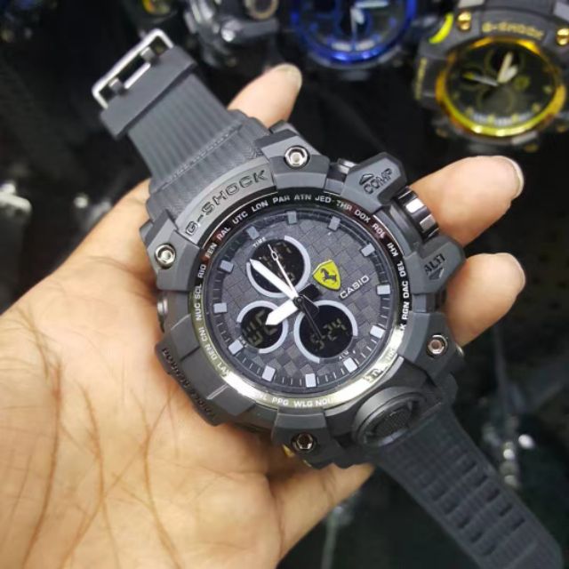 Casio G Shock Ferrari Free Bangle Shopee Malaysia