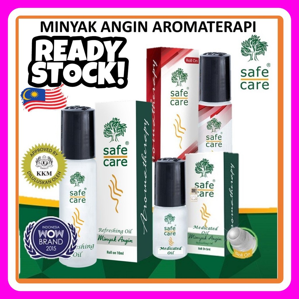 Safe Care Aromatherapy Refreshing Oil Shopee Malaysia